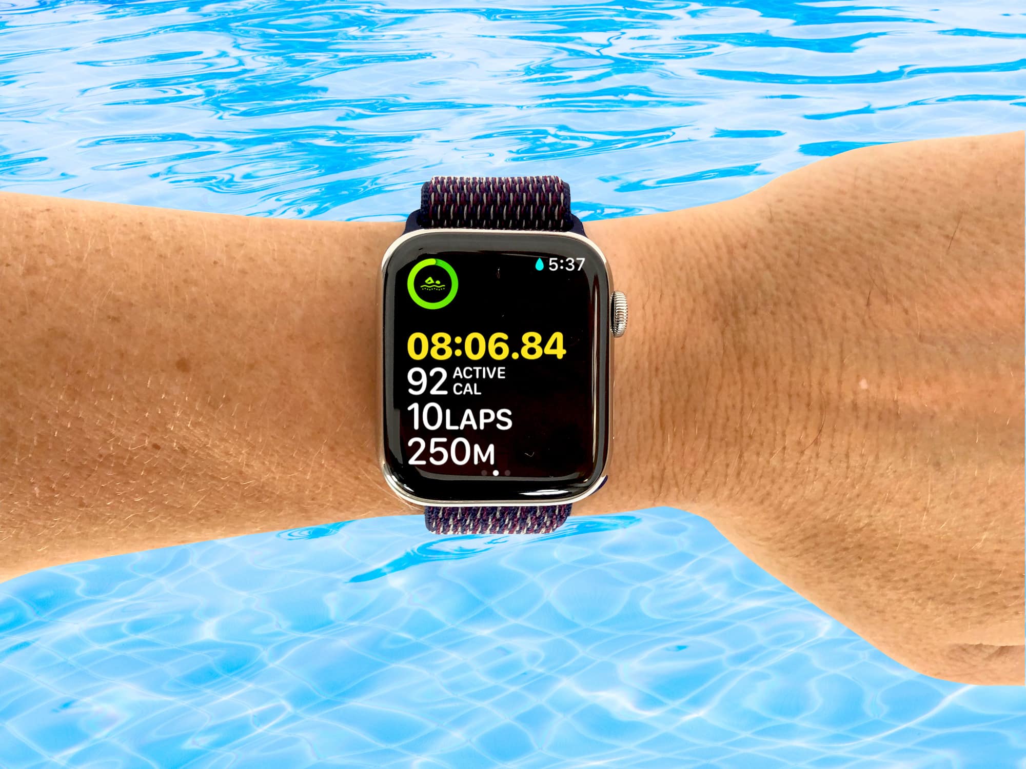 Always use the Multiple Metric Workout View for swimming