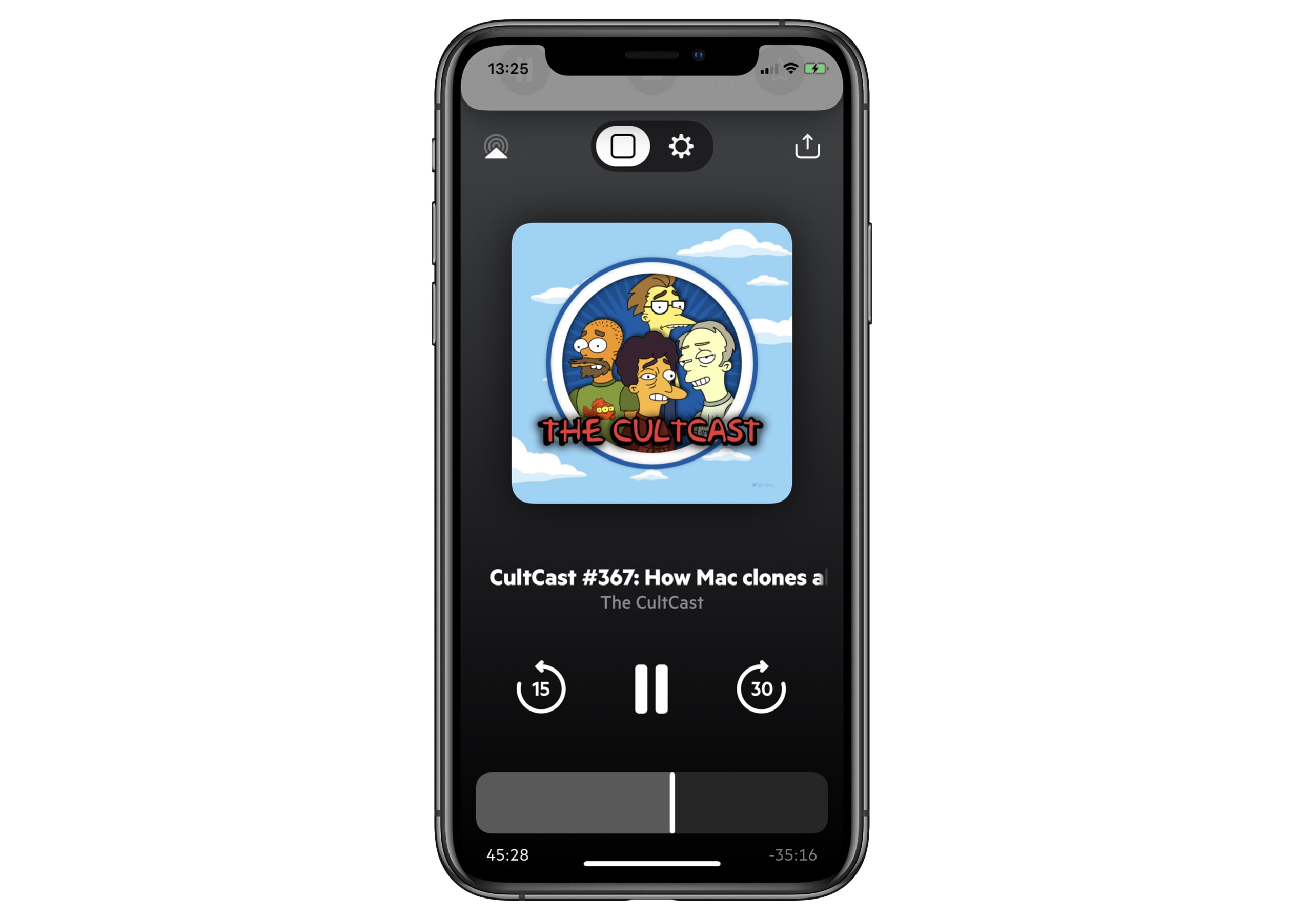 Castro Podcasts iPhone