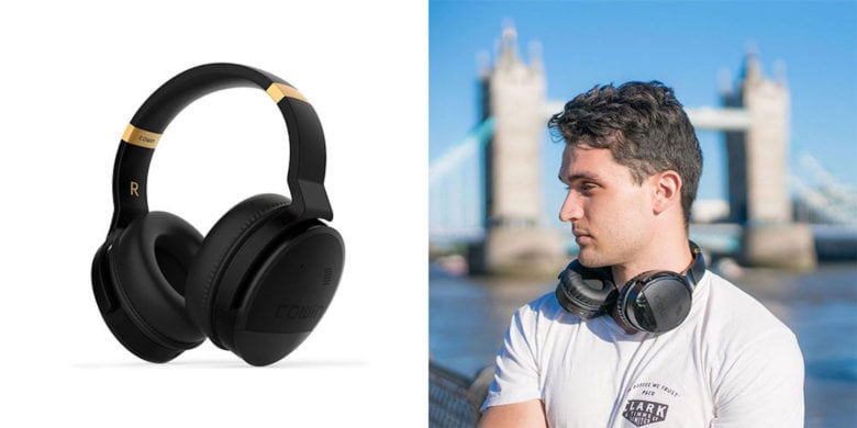 Keep the music and ditch the distractions with noise-cancelling tech and real-time audio calibration.