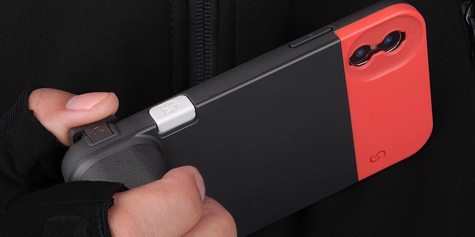 This battery case is cleverly designed to make your iPhone look and feel like a 135mm camera.