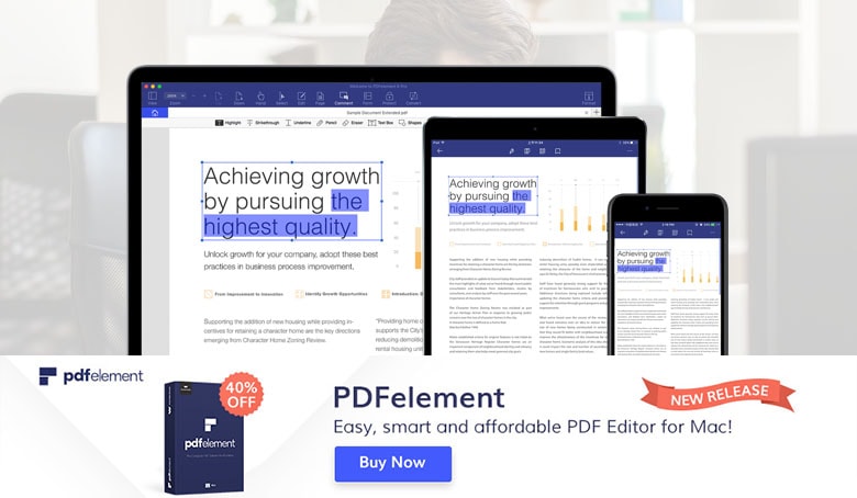 PDFelement is a fast, easy, and powerful PDF editor for Mac.