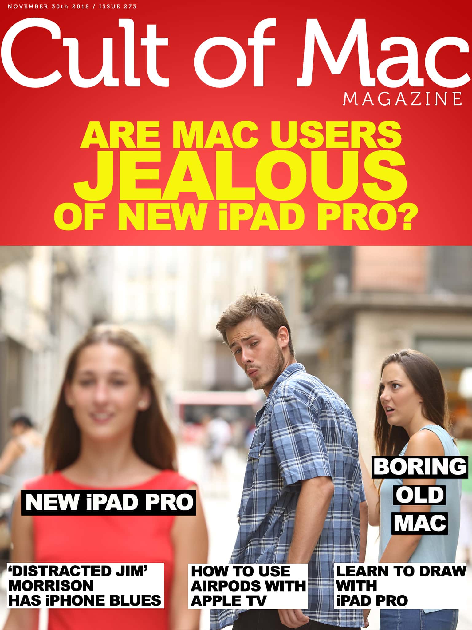 iPad Pro jealousy and regret in Cult of Mac Magazine No. 273.
