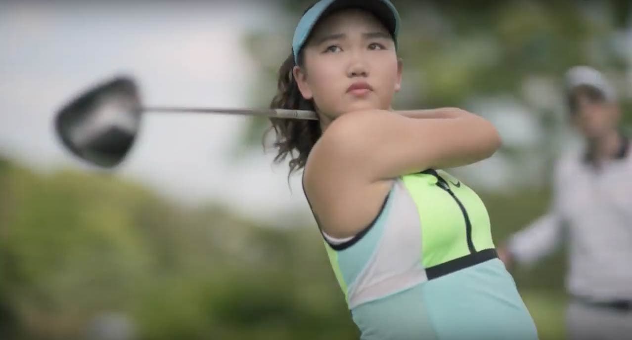 golfer Lucy Li