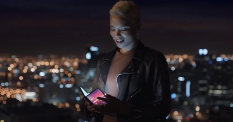 Samsung foldable phone