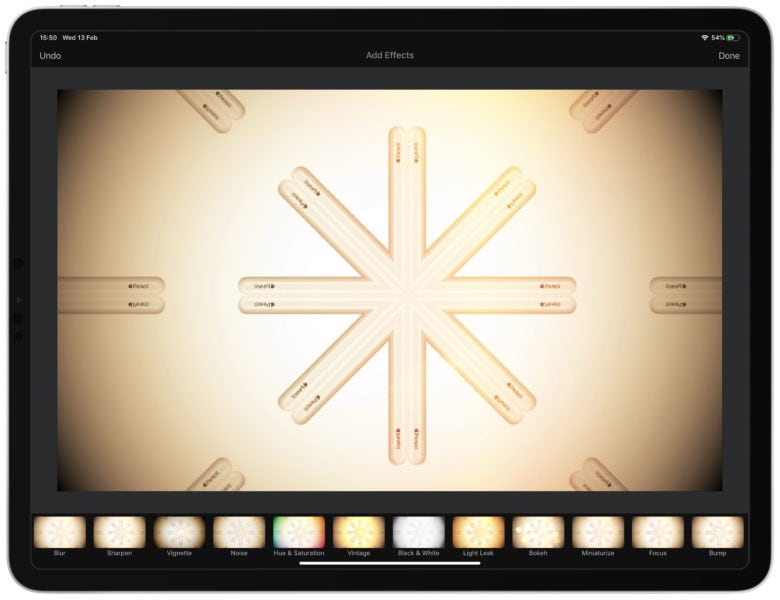 Pixelmator on iPad Pro