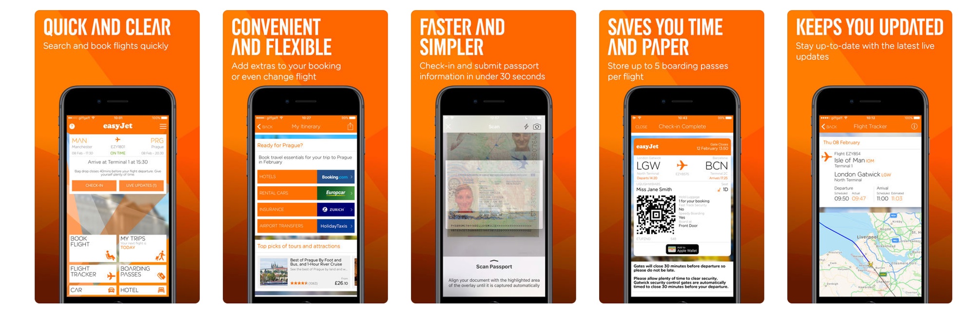 easyJet’s app is tight as its plane’s legroom.