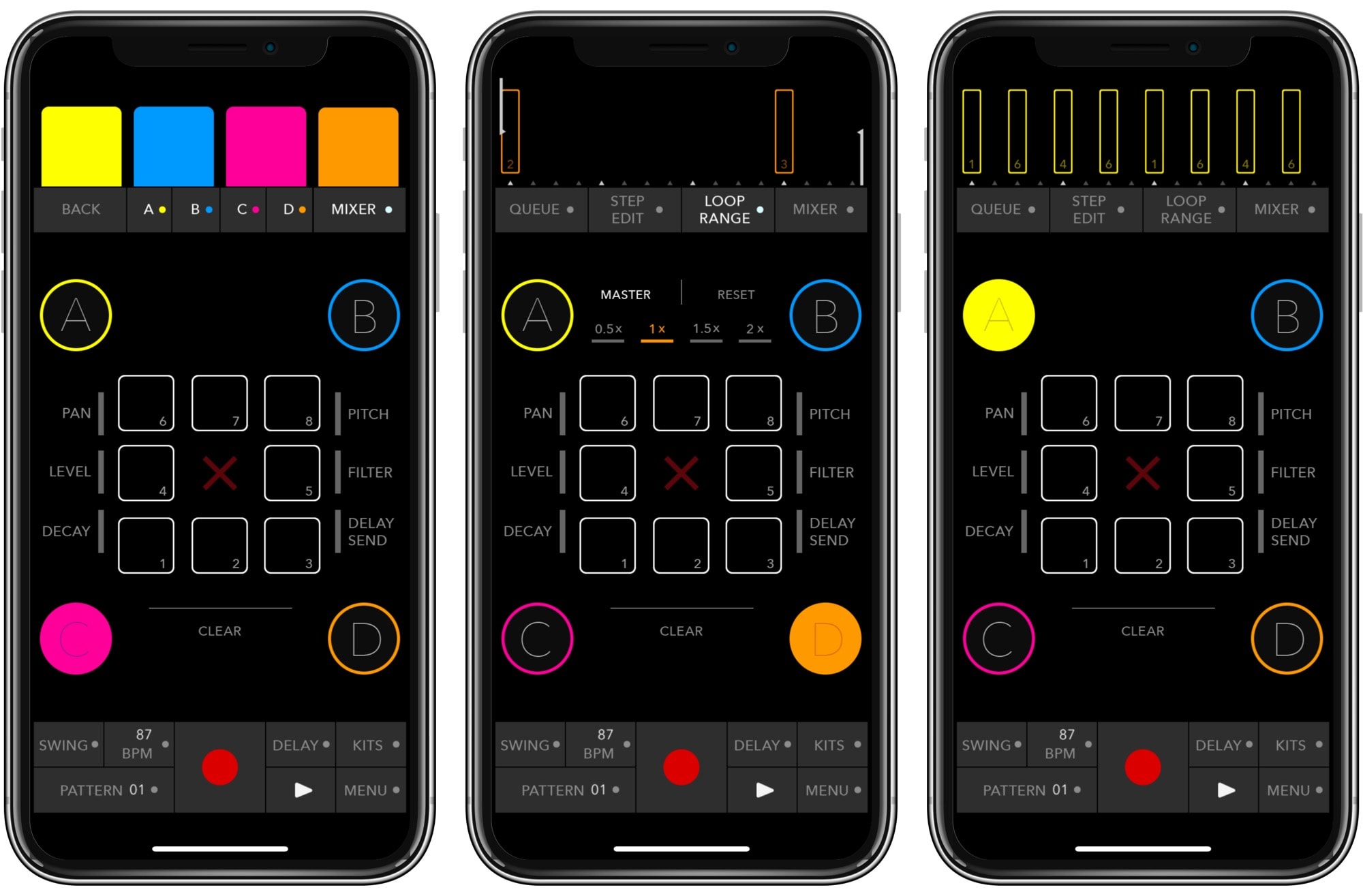 Triqtraq jam sequencer is simple yet deep.