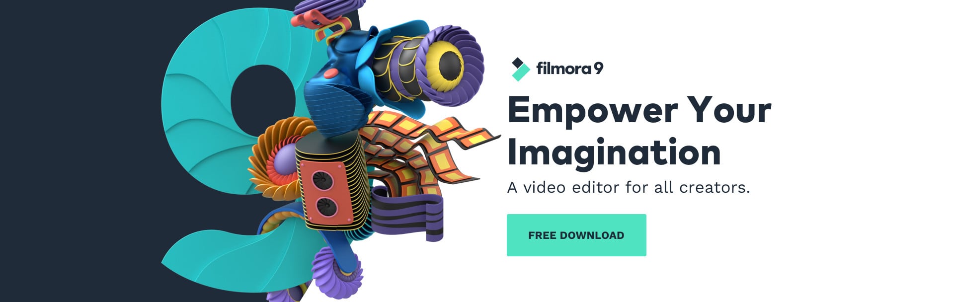 Filmora 9 is a video editor with professional capabilities, aimed at users of all skill levels.