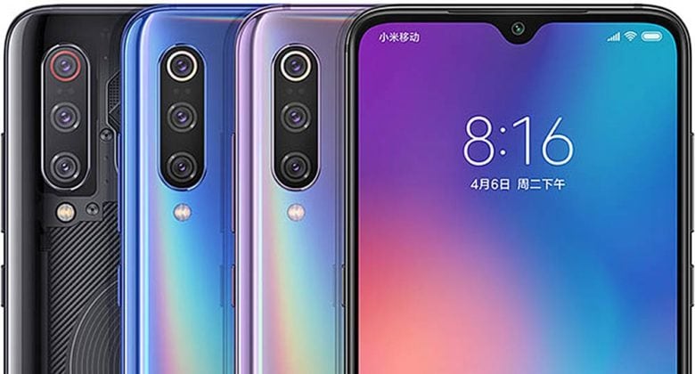 Xiaomi Mi 9 camera