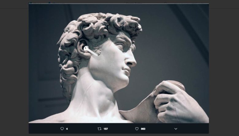 AirPods art challenge