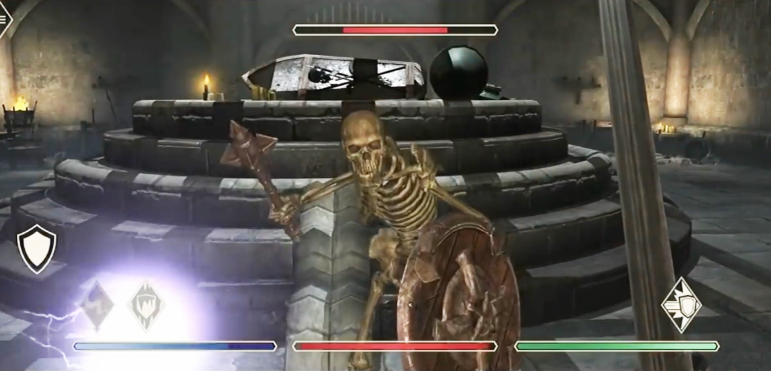 The Elder Scrolls: Blades promises top-tier gaming on iOS.