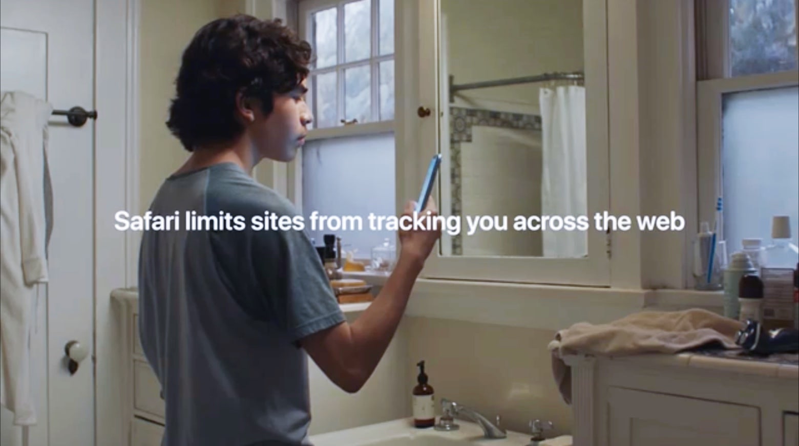 The Safari web browser won’t let sites track you