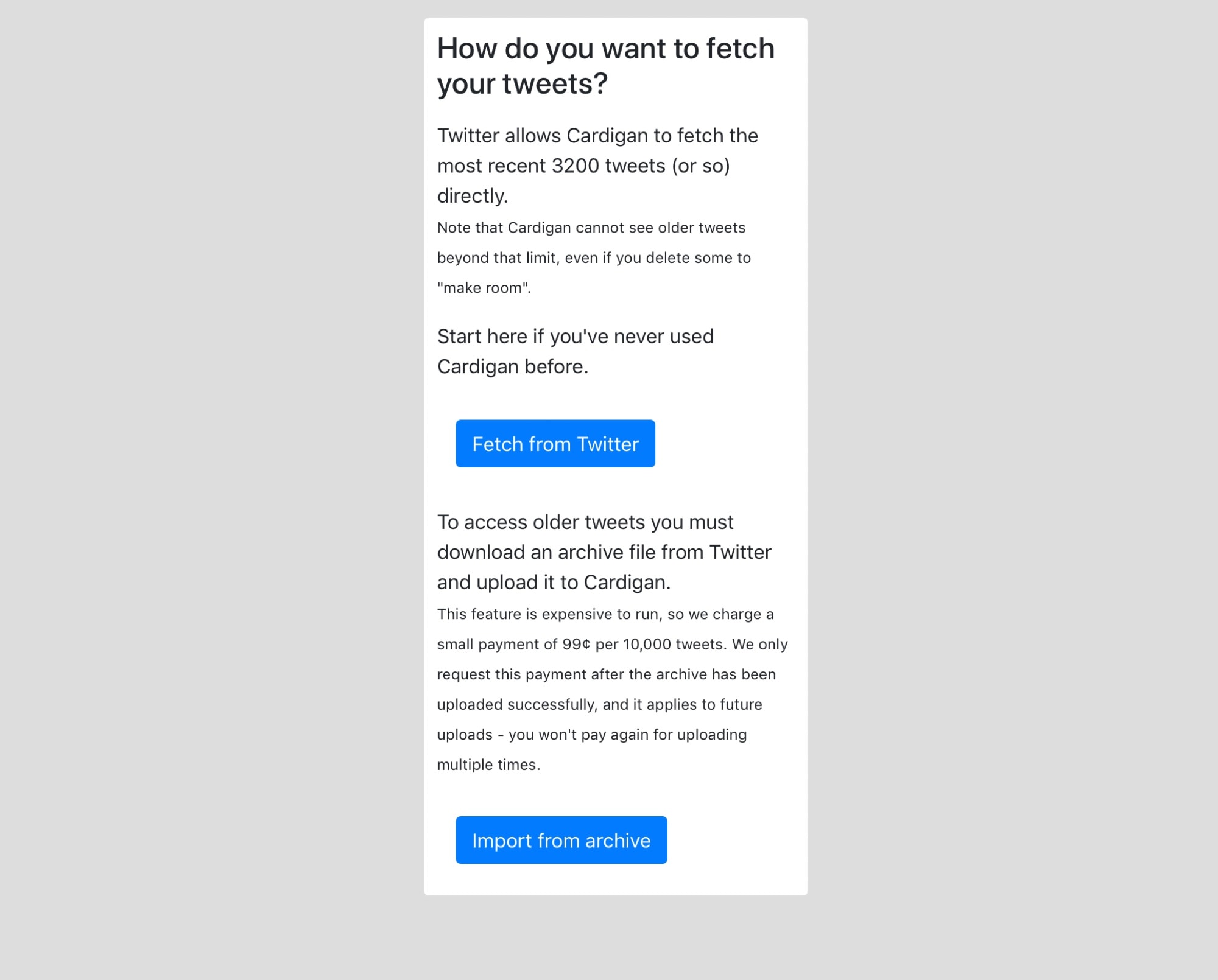Ready to delete your tweets? Choose your weapon.