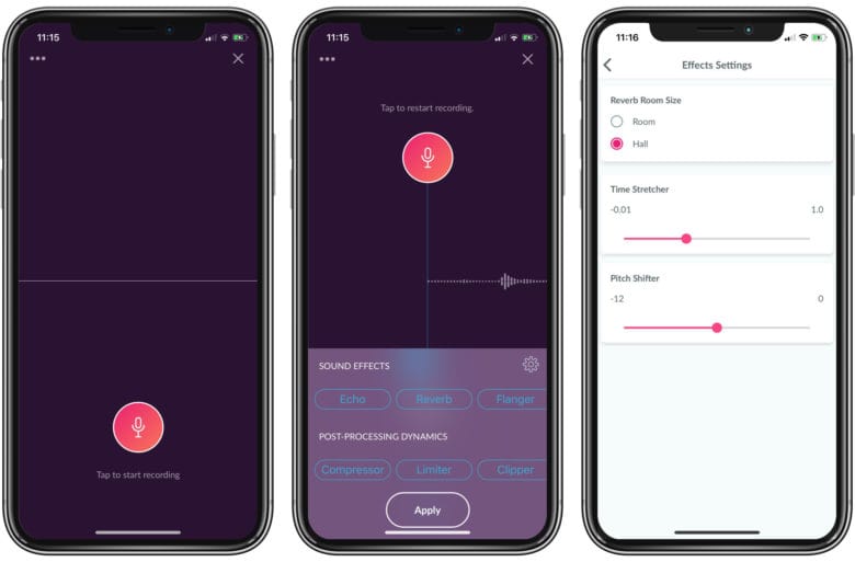 Riffr has some good audio tools built in.V