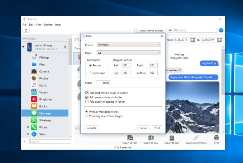 How to save and print your iMessages and WhatsApps Cult of Mac