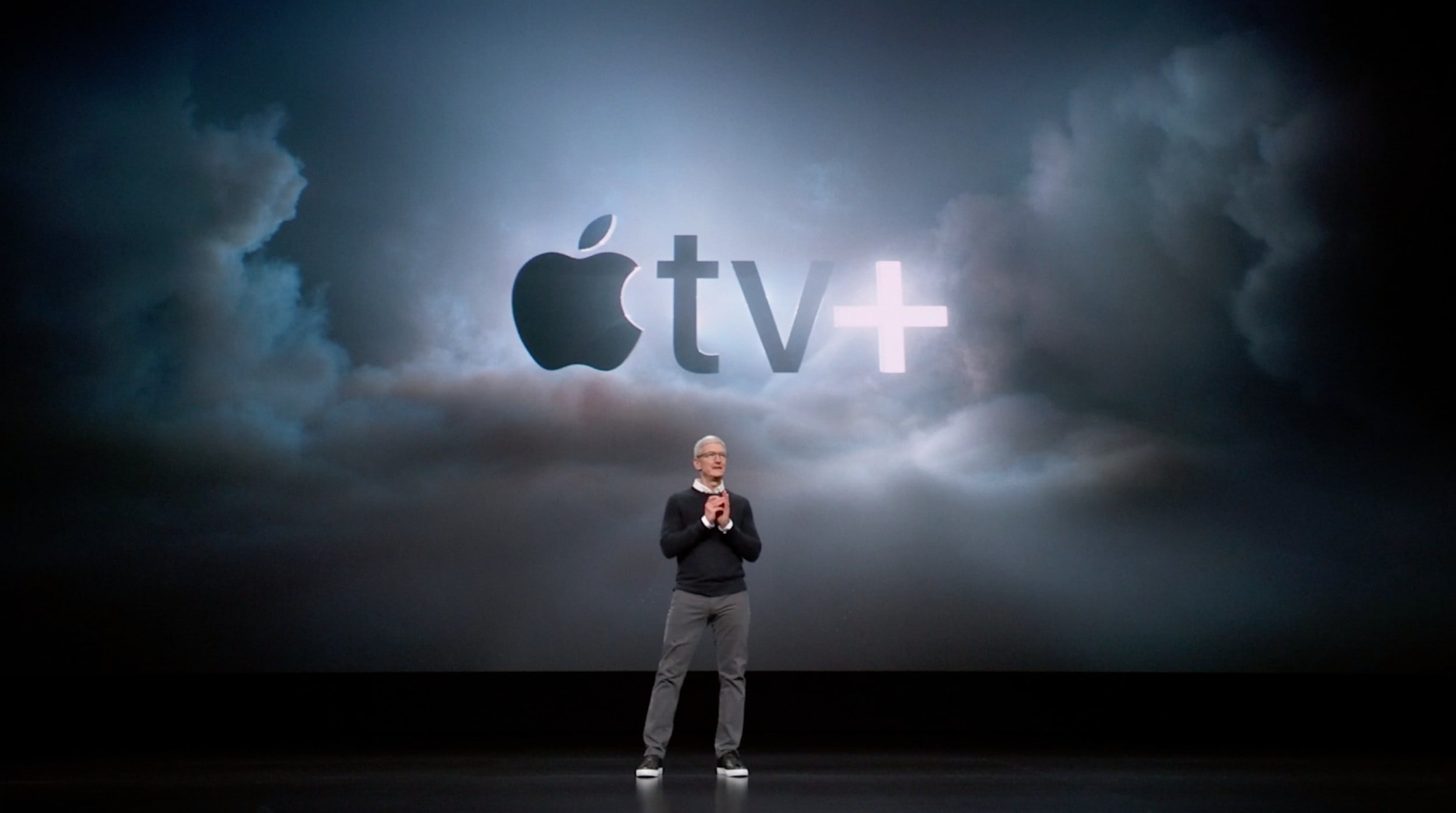 Tim Cook talks up the potential of Apple TV+ to change the world.