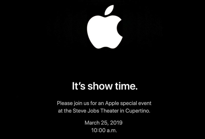 Apple Show time event
