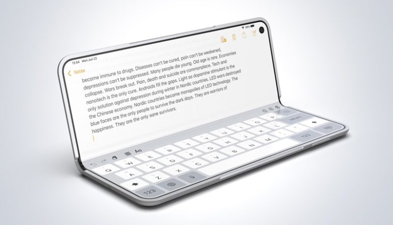 Don’t close your mind to the potential of the folding iPhone.