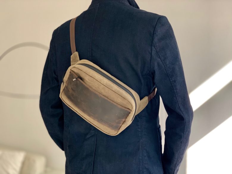 Watch out pockets — the Sutter Sling Pouch is gunning for your crown.