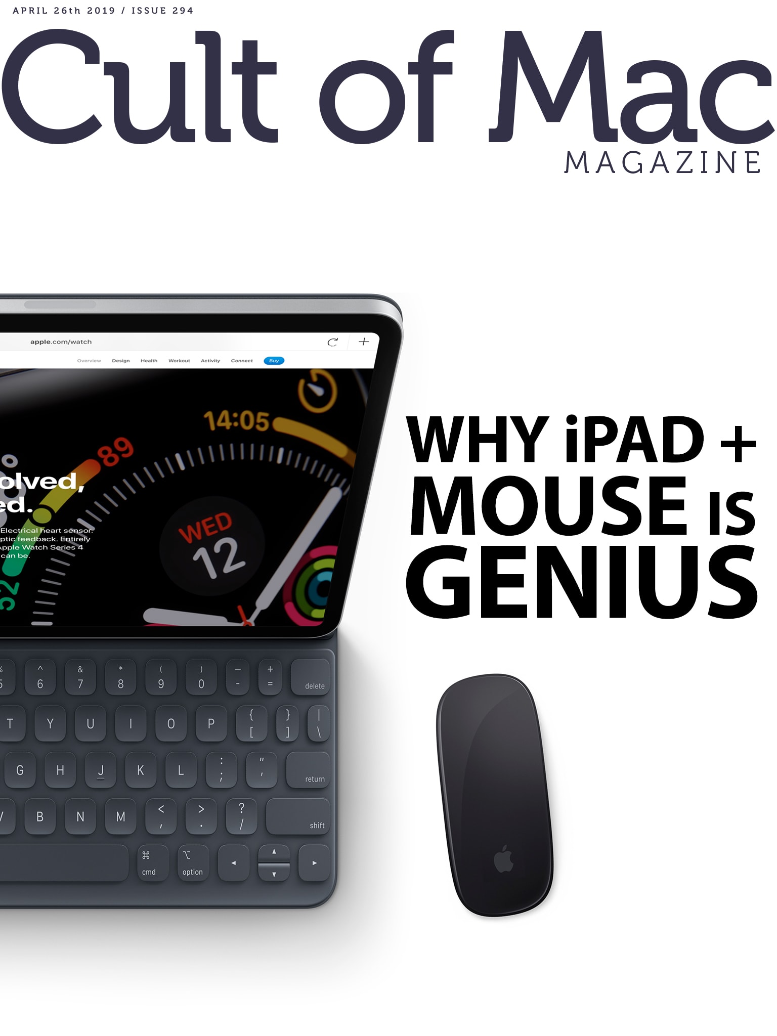 Actually, using a mouse with an iPad sounds pretty awesome.