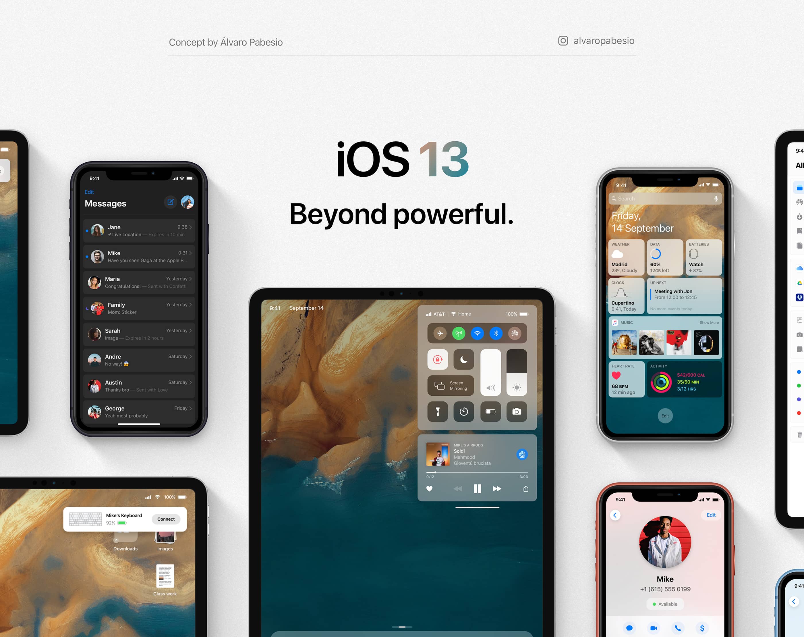 We hope iOS 13 looks a lot like this.