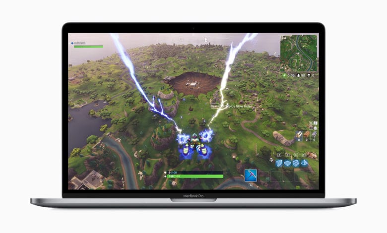 2019 MacBook Pro Fortnite