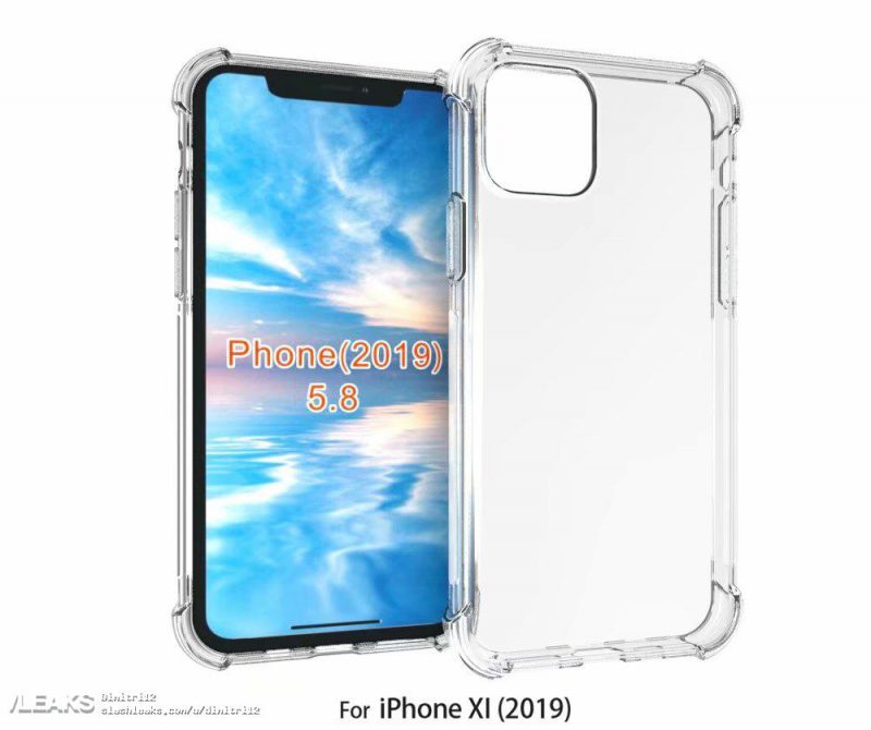 2019 iPhone case leak