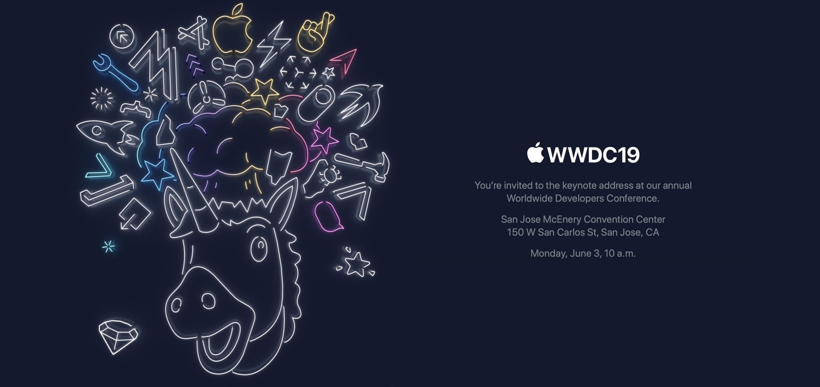 WWDC 2019 invitation