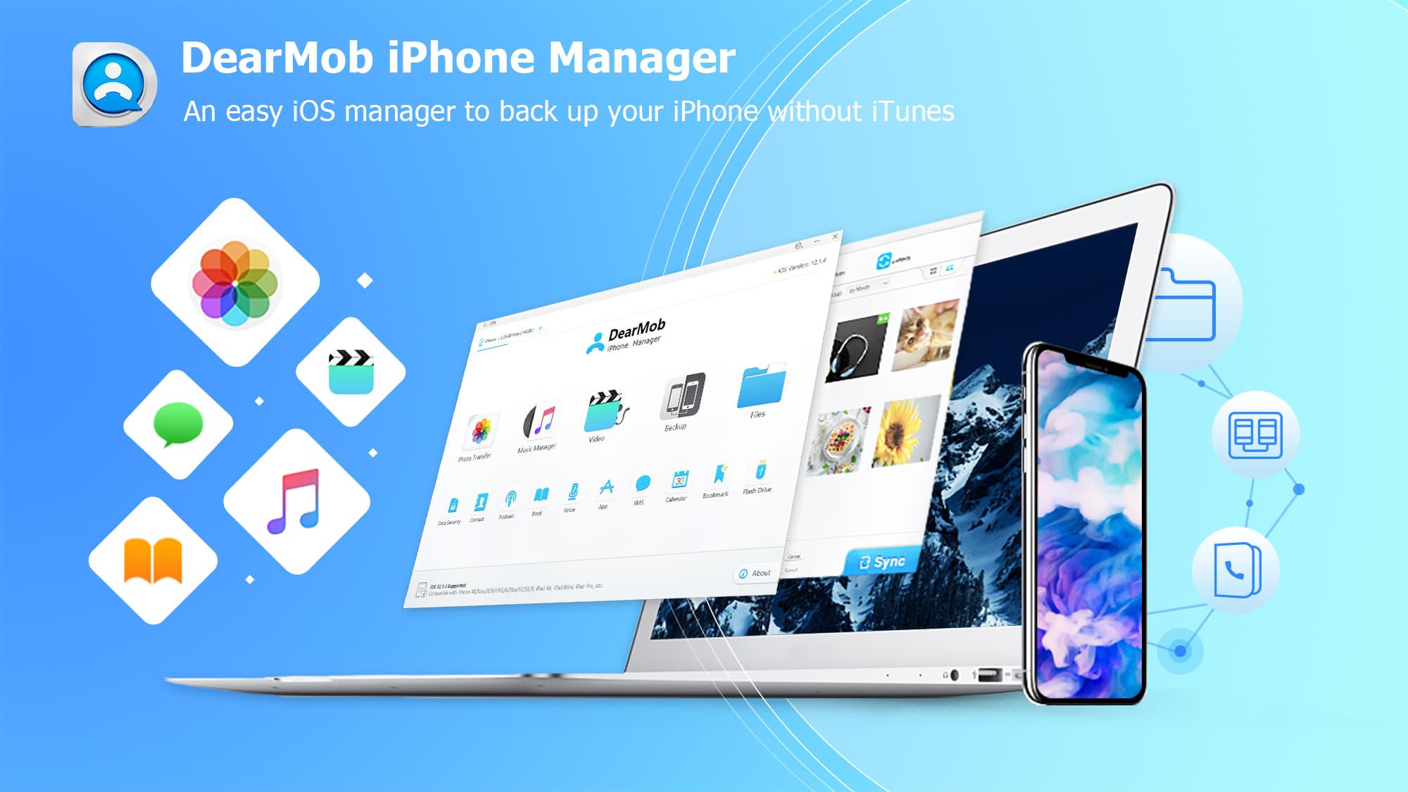 When it comes to iPhone backup, there's a better path than iTunes: DearMob iPhone Manager.