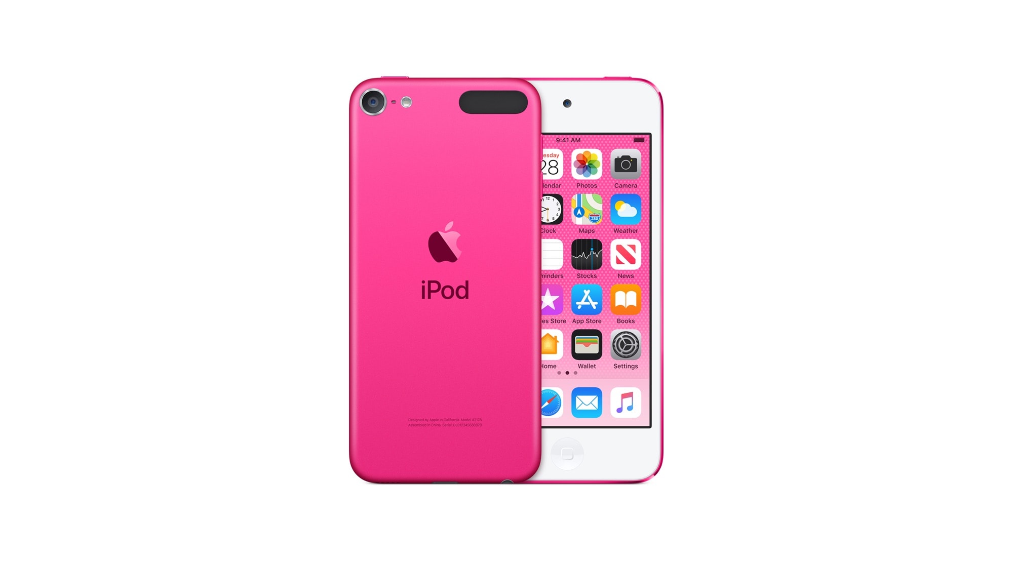 It has a headphone jack, and it comes in pink. What's not to love?