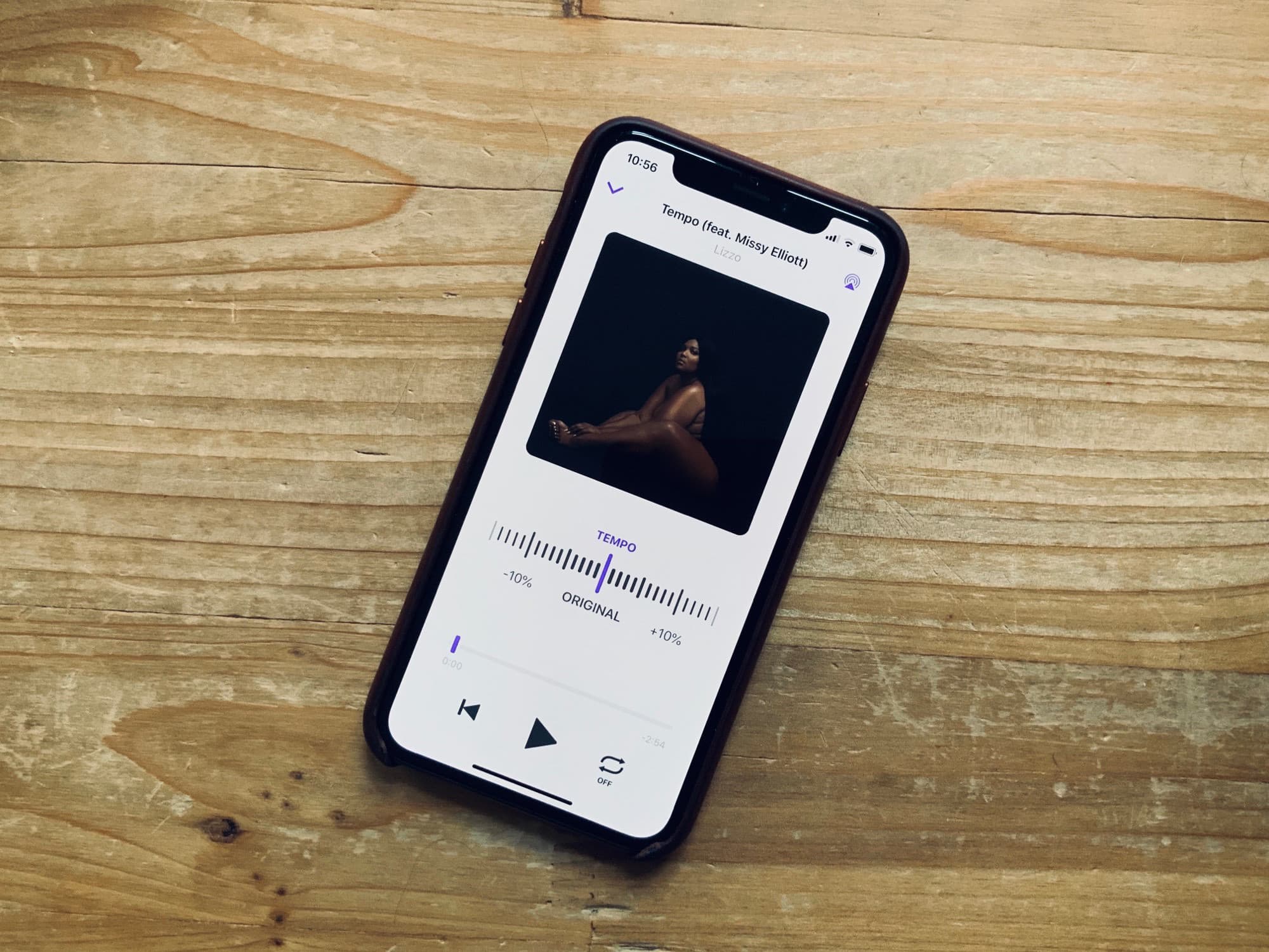 Change the tempo of any song in Apple Music.