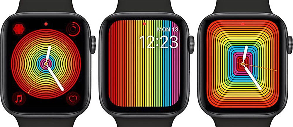 Pride Apple Watch faces