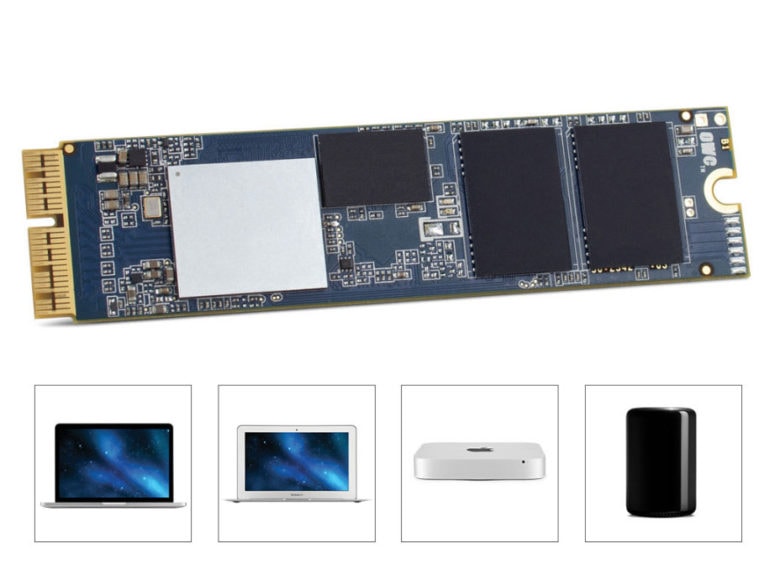 Aura Pro X2 SSD brings 2013-2015 MacBook Pros or 2013-2017 MacBook Airs to modern specs in about 15 minutes.