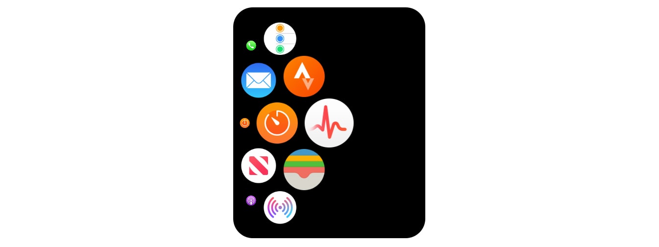 Sinus rhythm is so visually distinctive that Apple uses it as the icon for the ECG app.