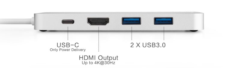 Minix Neo Storage USB-C ports