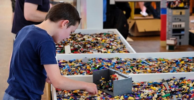 Lego fans build huge diorama 