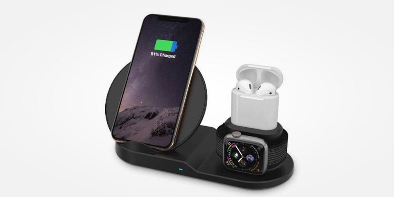 AirDock 3-in-1 Wireless Charging Station