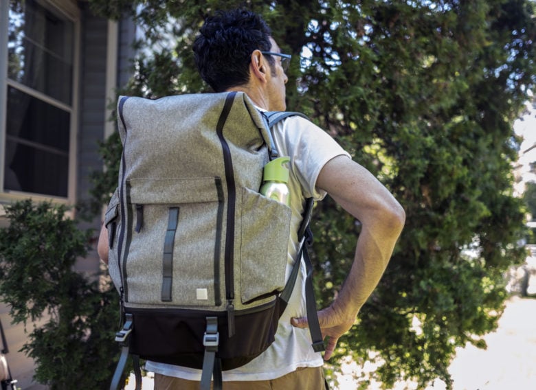 backpack review: The Moshi Captus backpack has a 45-liter main compartment