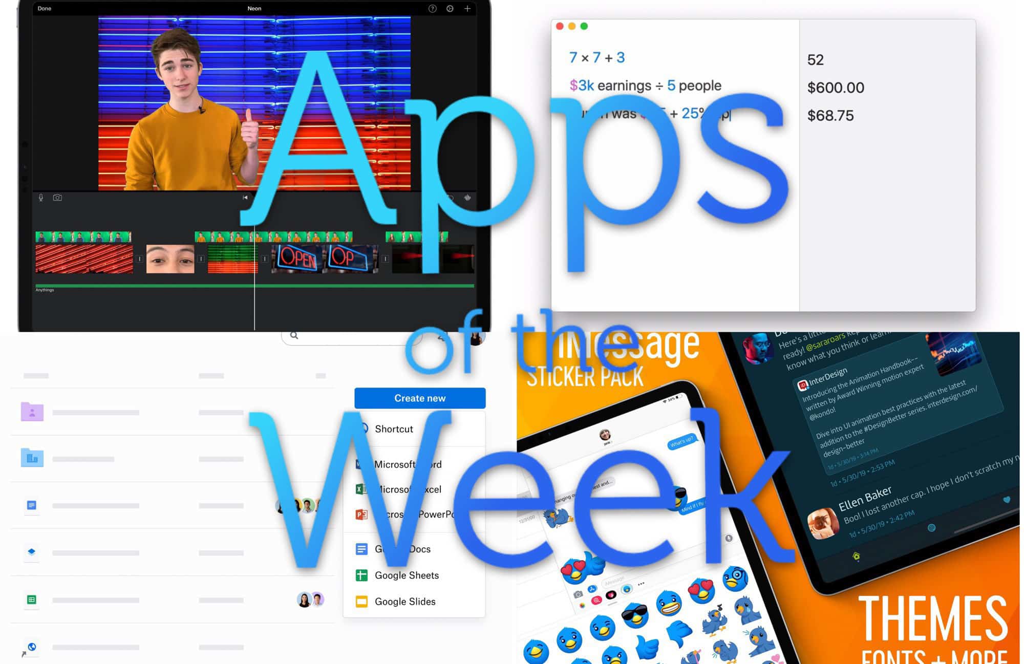 The best (and worst) apps of the week.