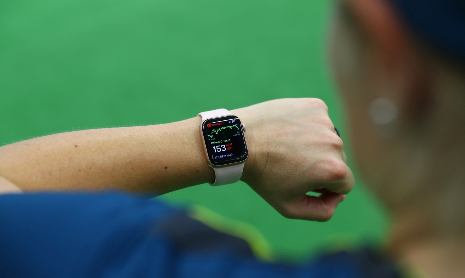 Apple Watch app to monitor athletic performance