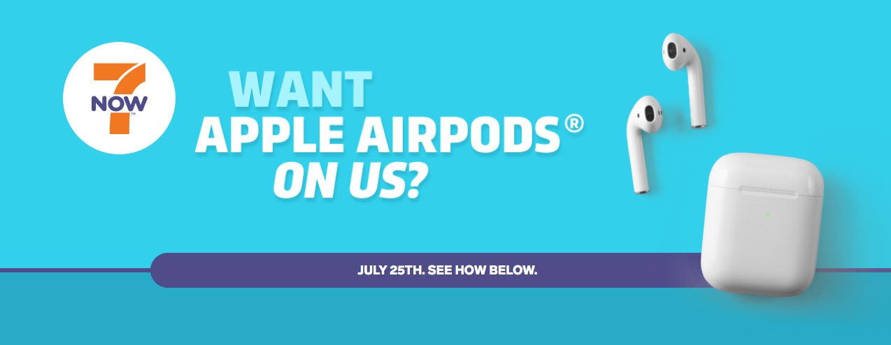 7-Eleven will give away 500 sets of AirPods
