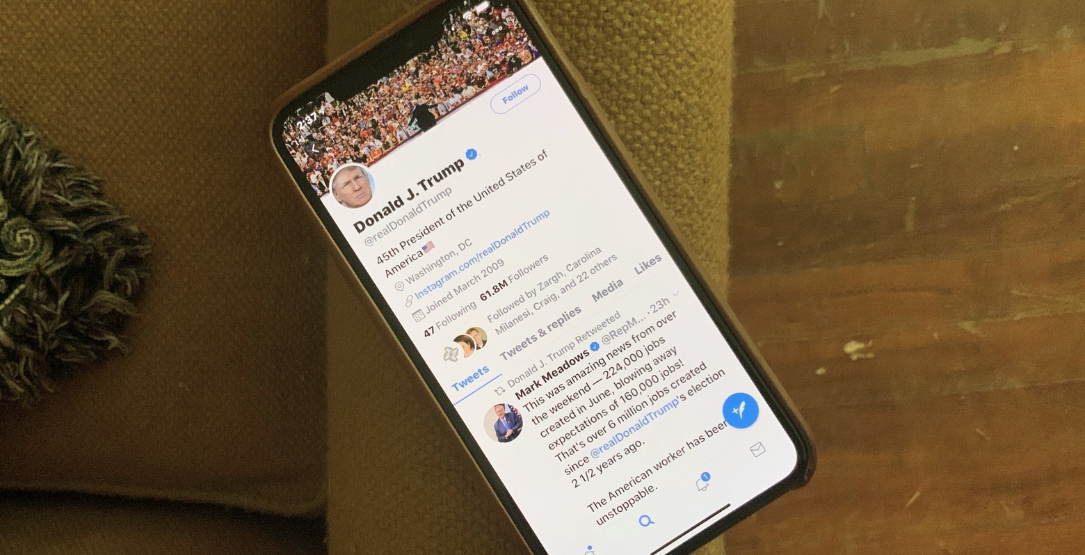 President Trump Twitter