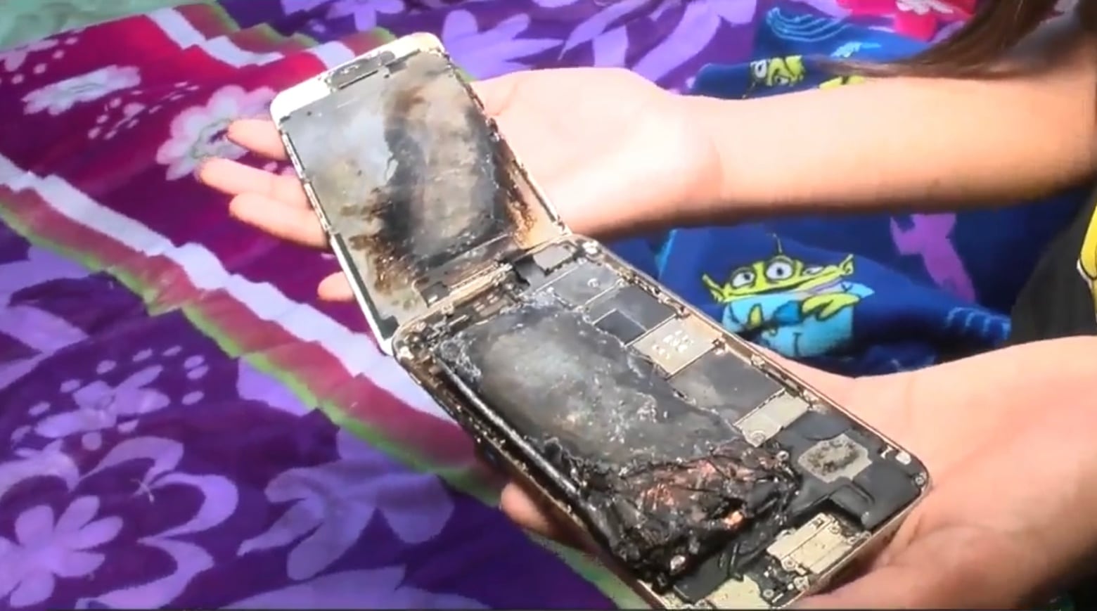 Burned iPhone 6