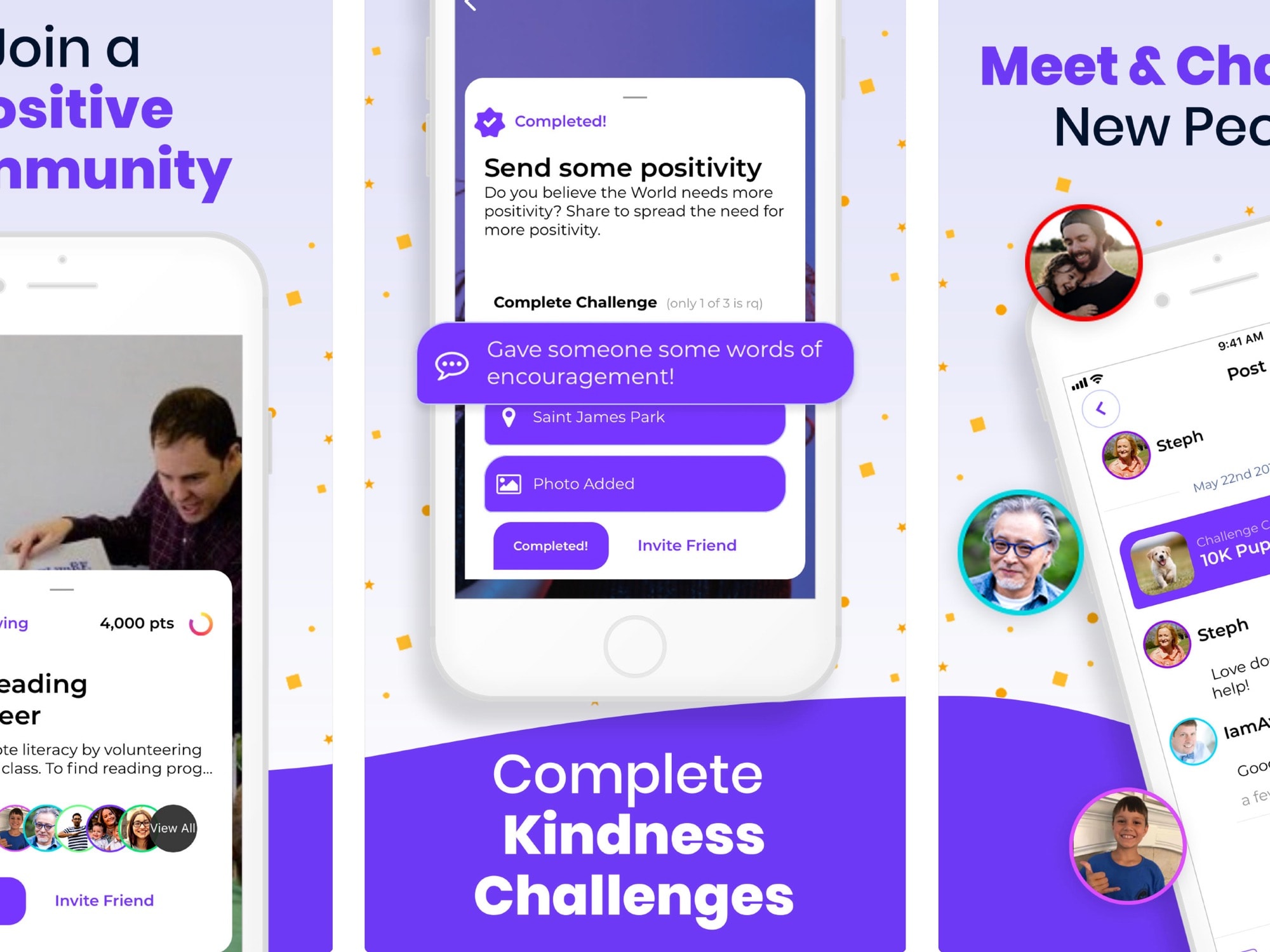 Awesome is a new social network, kind of the Instagram for kindness.