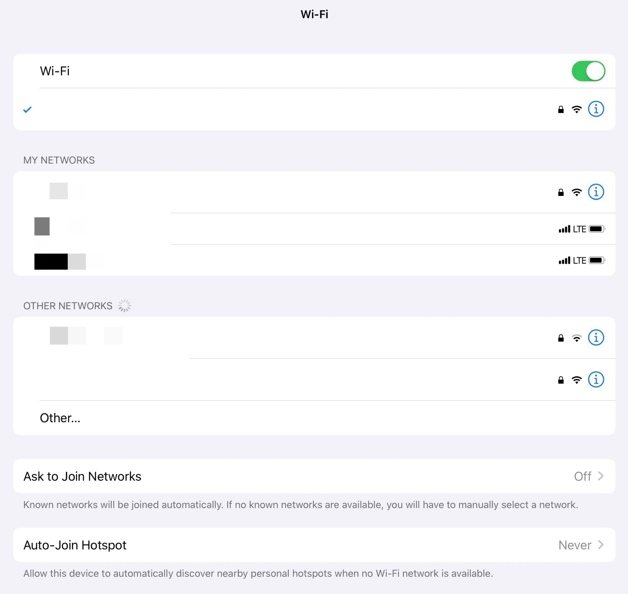 Wi-Fi is way easier to use in iOS 13