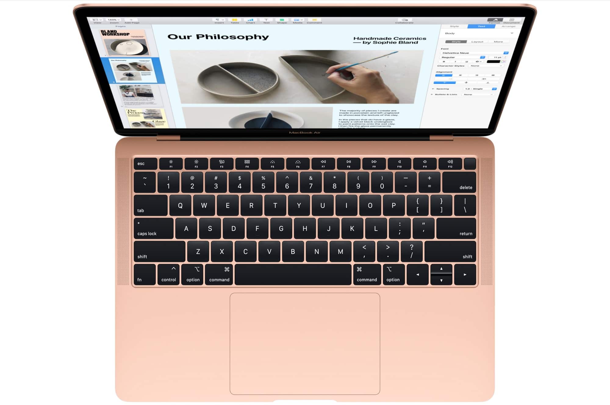 All MacBooks come with the same crappy keyboard.