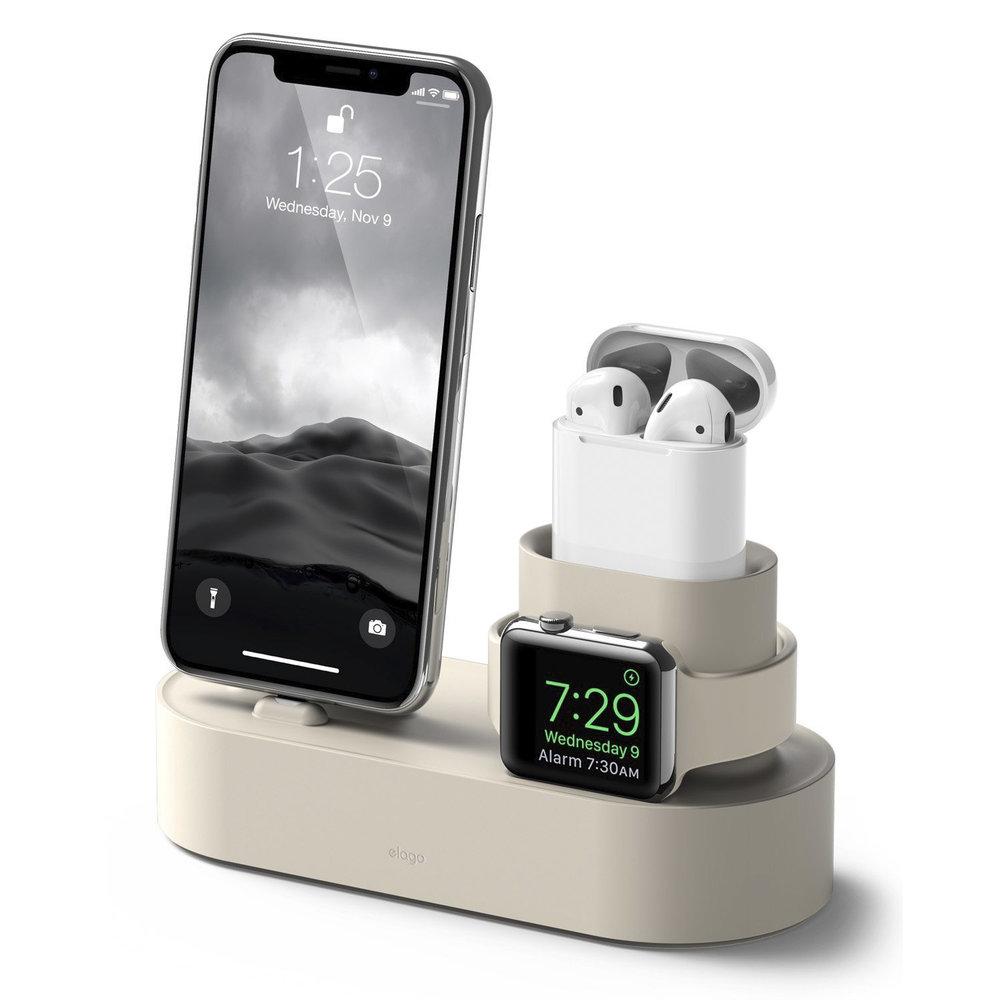 Charge everything all at once with the Elago 3-in-1 charging hub