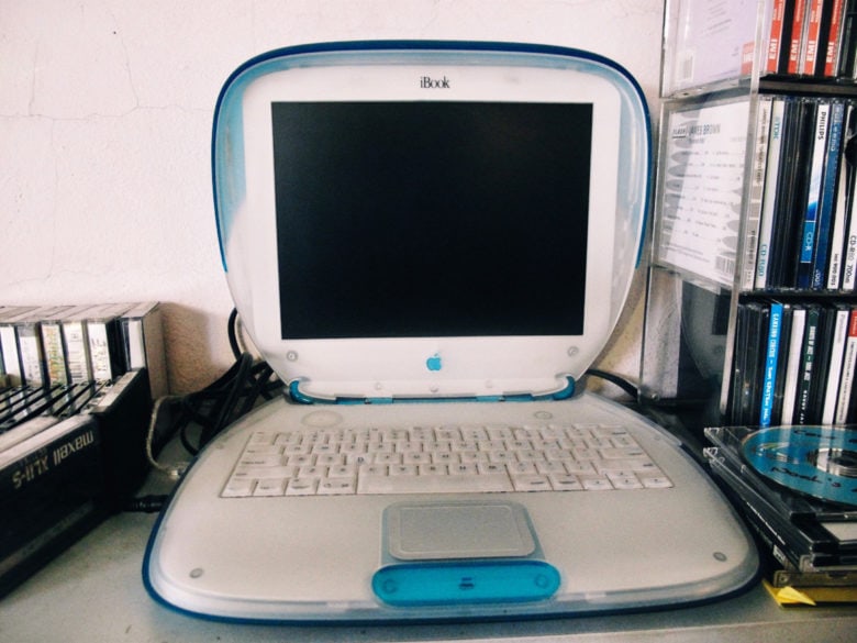 Old toilet seat iBook