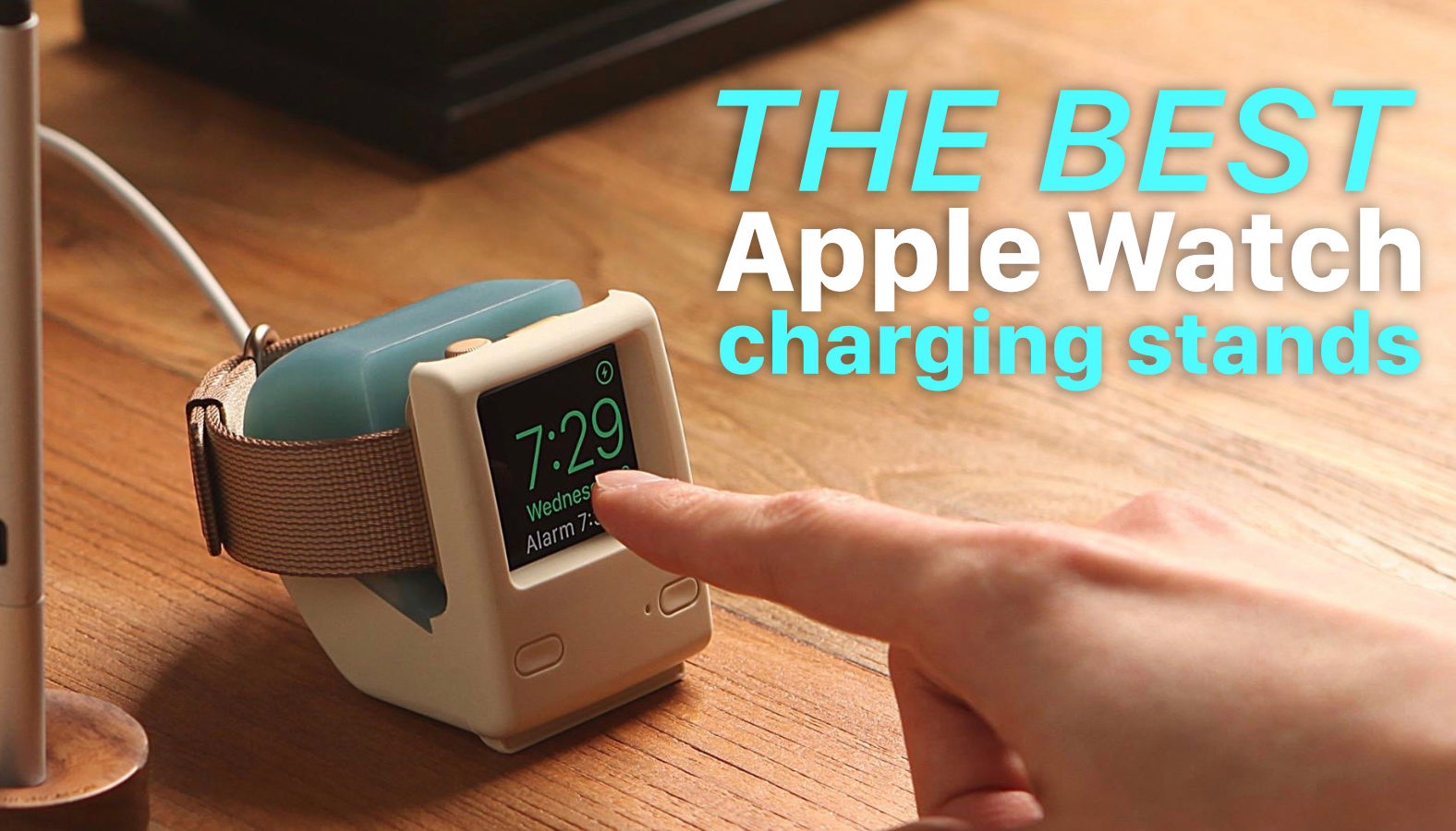 This brilliant stand from Elago is one of many on our list of best Apple Watch charging stands.