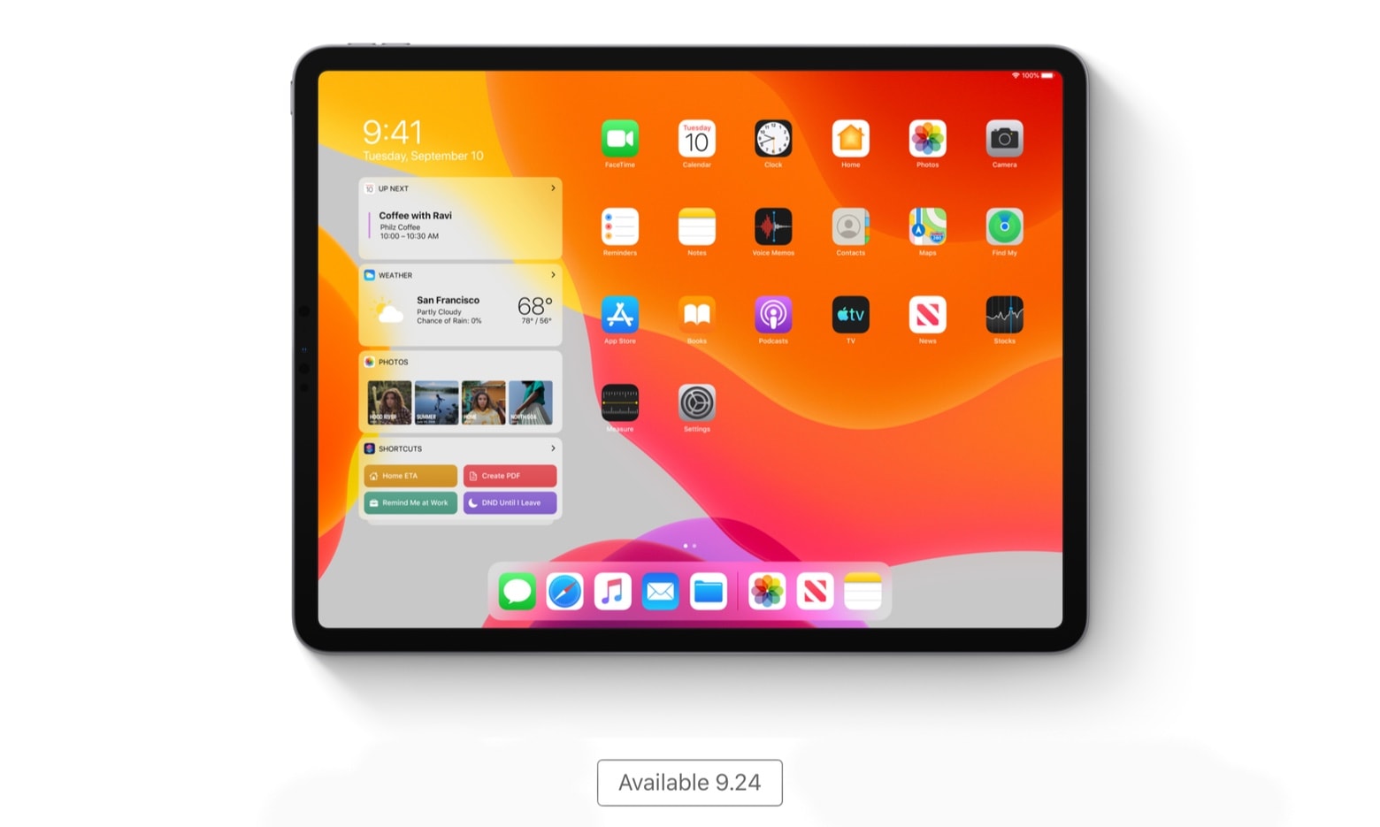 iPadOS launch date